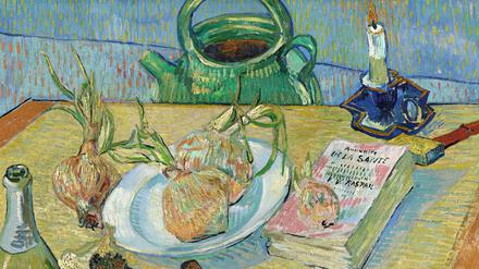 Van Goghs "Stillleben mit einem Teller Zwiebeln" von 1889 ist eigentlich ein verstecktes Selbstporträt.