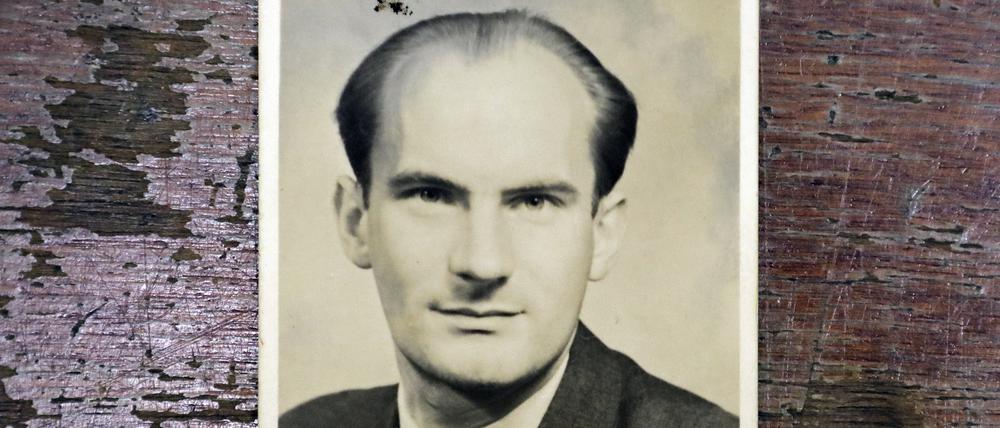 Hubert Globisch auf einem Passbild aus den 1940er Jahren.