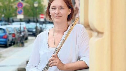 Verführerisch. Bettina Lange hörte schon als Kind die Flötenstimme aus dem Orchester heraus. 