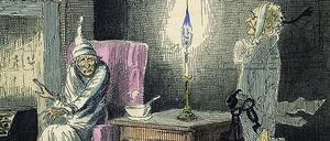 Ebenezer Scrooge wandelt sich in Charles Dickens „Eine Weihnachtsgeschichte“ zu einem besseren Menschen.