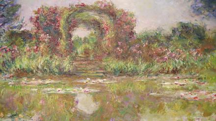 Monets "Die Rosentore von Giverny", 1913.
