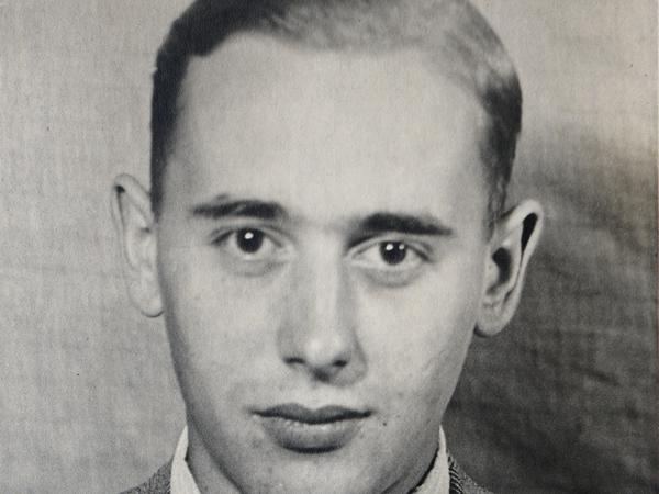 Der Potsdamer Klaus Nickel als junger Mann während des Zweiten Weltkrieges im Jahr 1944.