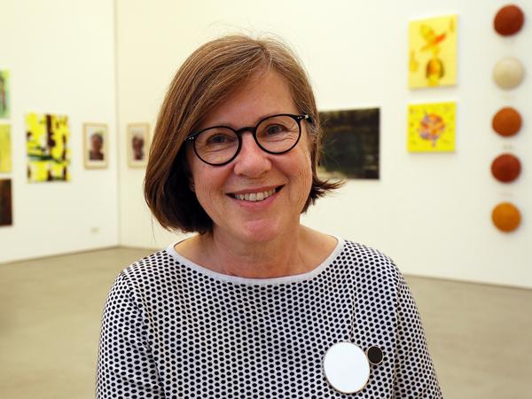 Birgit Möckel ist die Vorsitzende des Kunstvereins KunstHaus Potsdam.