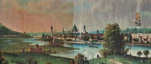Der Förderverein sucht nach Spenden für die Restaurierung dieser Potsdam-Ansicht.