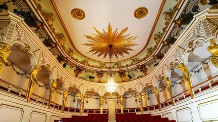 Das Schlosstheater Potsdam am Neuen Palais.