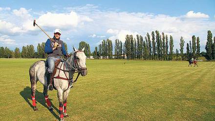 „Polo macht süchtig“, sagt Moritz Gädeke vom Preußischen Polo &amp; Country Club in Phöben. Der Veranstalter des Maifeld Cups versteht sich auch als Botschafter des Sports.