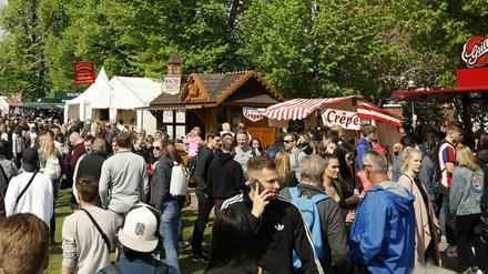 Am 27. April wurde das 140. Baumblütenfest in Werder (Havel) eröffnet.