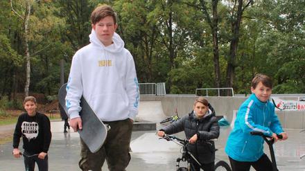Der neue Skatepark wird von Beelitzer Jugendlichen angenommen.