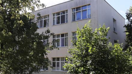 Das Stahnsdorfer Übergangswohnheim in der Ruhlsdorfer Straße.