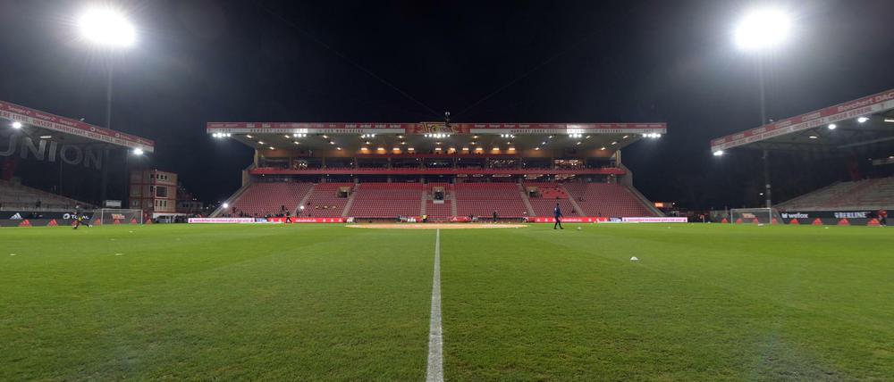 Unions Stadion an der Alten Försterei im Jetzt-Zustand.