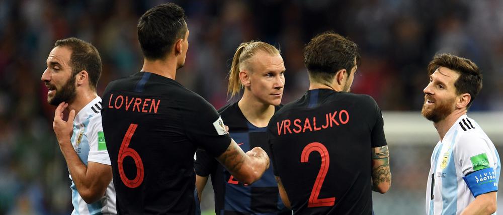 Für Lionel Messi war das Turnier früh vorbei. Kroatien kam hingegen ins Finale. 