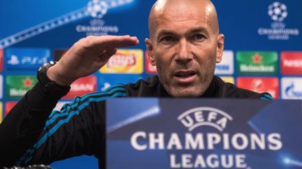 Höheres Level. Spielt Real Madrid mit Trainer Zinedine Zidane bald in einer neuen Liga?