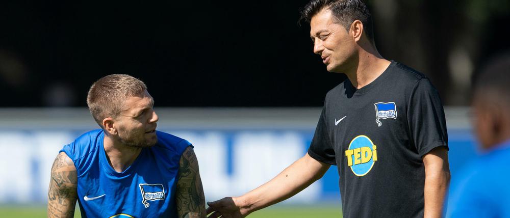 Neue Chance. Alexander Esswein blüht unter Trainer Ante Covic bei Hertha BSC auf.