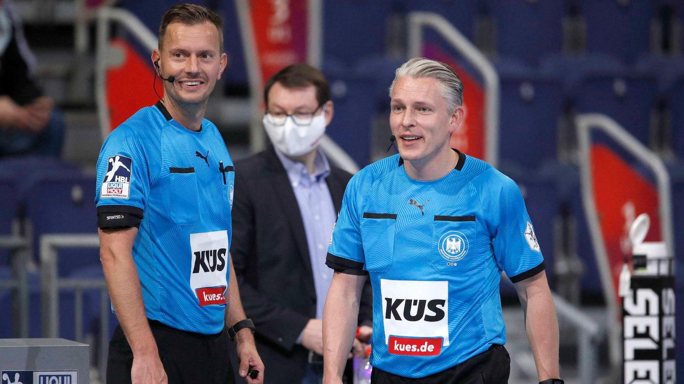 Zwei Handball-Schiedsrichter erzählen aus ihrem Alltag „Fehler gehören zu unserem Job dazu“