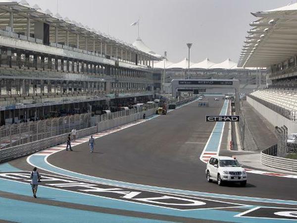 Der F1-Kurs in Abu Dhabi: Die Kurven sind eher langsam.
