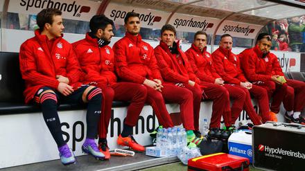 Prominente Bank. Der FC Bayern schonte gegen Köln viele Stammspieler.