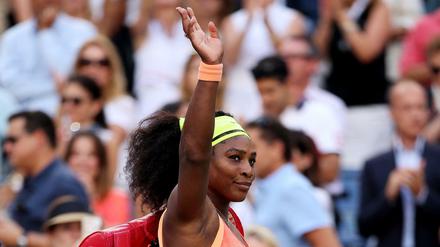 Serena Williams verabschiedet sich nach dem Halbfinal-Aus von den US Open.