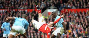 Wayne Rooneys Tor gegen Manchester City 2011 zählt zu den besten Fallrückziehertore der Geschichte.
