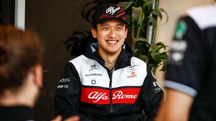 Guanyu Zhou (22) wurde in der Formel 2 zuletzt Dritter.
