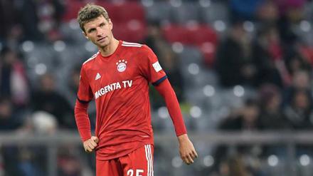 Thomas Müller war am Samstag nicht glücklich - und das gleich aus mehreren Gründen.