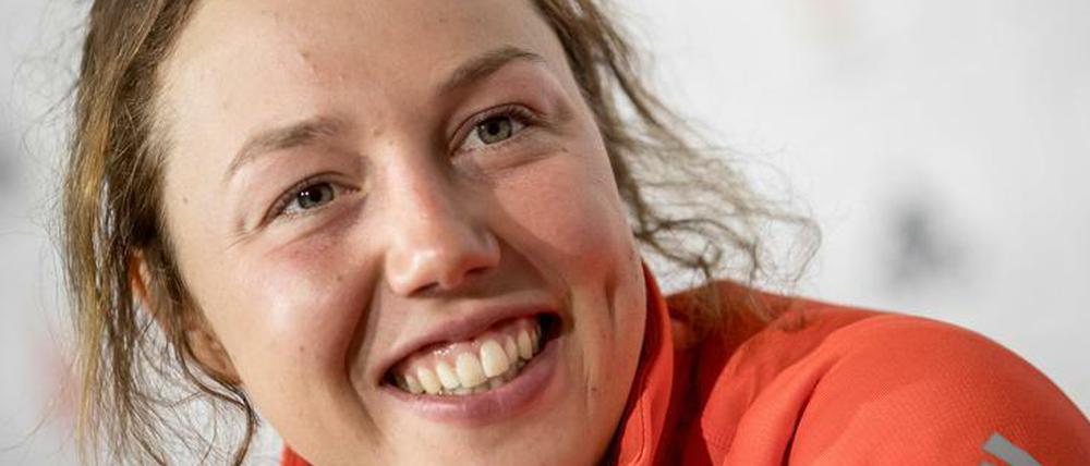 Lustig: Laura Dahlmeier kam durch Zufall zum Berglauf.