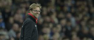 Da kann er ganz entspannt strahlen: Jürgen Klopp und der FC Liverpool siegen wieder.
