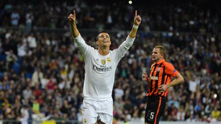Cristiano Ronaldo erzielte in den letzten beiden Pflichtspielen acht Tore für Real Madrid.