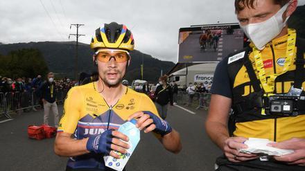 Primoz Roglic führt als erster Slowene die Tour de France an.