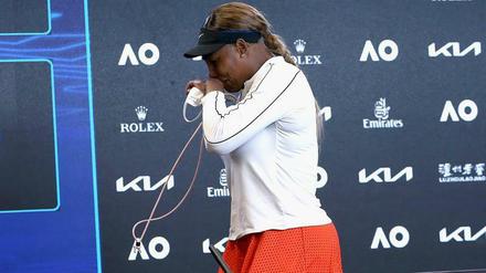 War es das? Ob Serena Williams noch einmal bei den Australian Open antritt, ist fraglich.