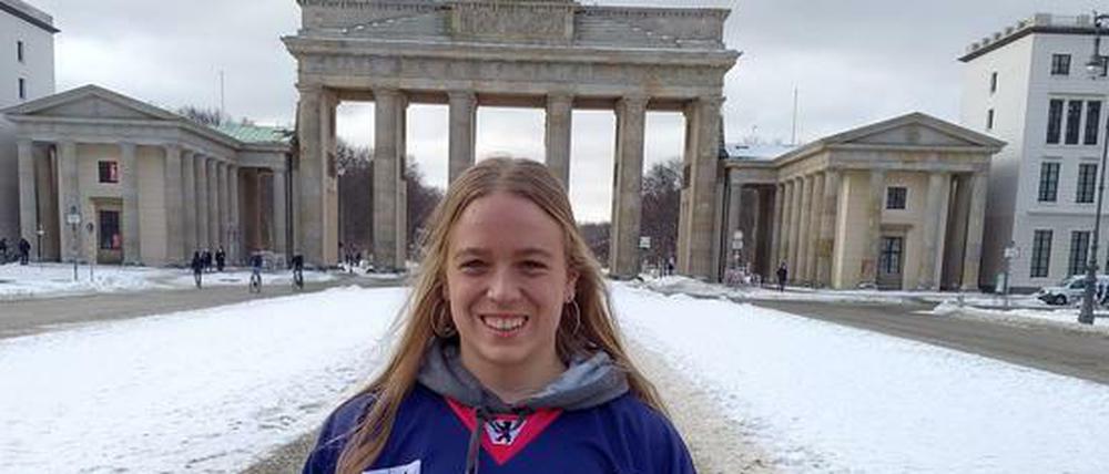 Theresa Knutson gefällt es in Berlin, jetzt will sie mit den Eisbärinnen Erfolg haben.