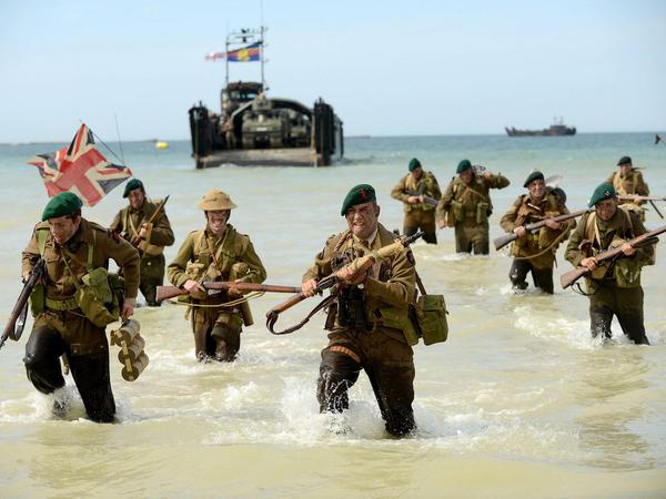 Im Juni 2014 wird die Landung in der Normandie zum 80. Jahrestag vom britischen Militär noch einmal nachgestellt.