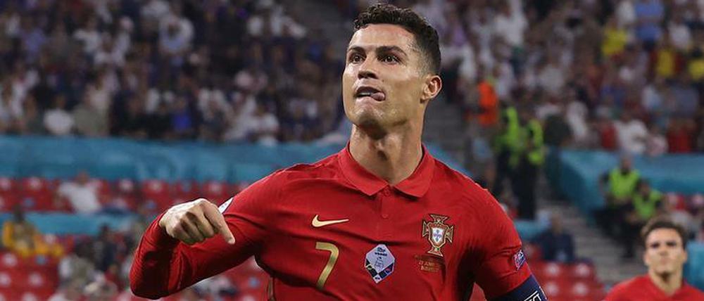 Cristiano Ronaldo hat jetzt 109 Tore für Portugal erzielt – fünf davon allein in der Vorrunde der EM.