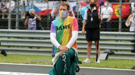 Shirt des Anstoßes. Nicht nur für Sebastian Vettel, sondern die Formel-1-Kommissare.