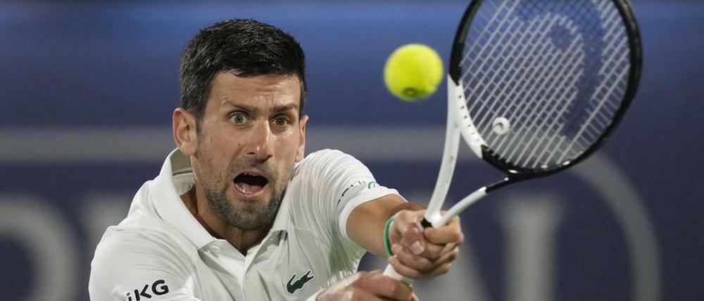 Novak Djokovic spielte in diesem Jahr bisher nur bei einem Turnier.
