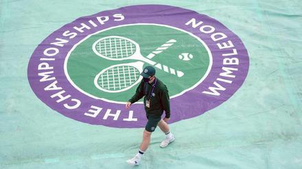 Im Regen? Wimbledon steht mit seiner Entscheidung zumindest in der Kritik.
