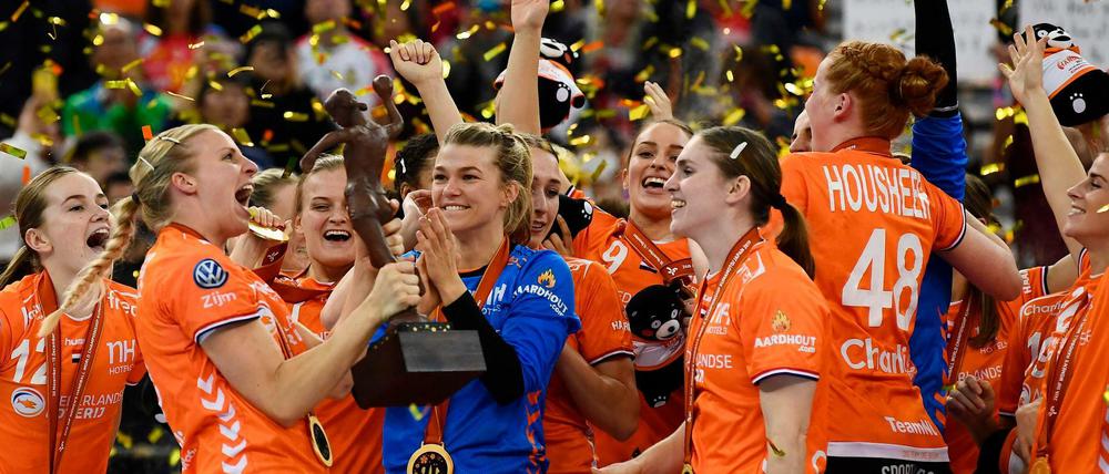 Am Ziel: Die Niederländerinnen holen den WM-Titel. 