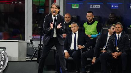 Inter-Coach Simone Inzaghi will nicht übermütig werden.