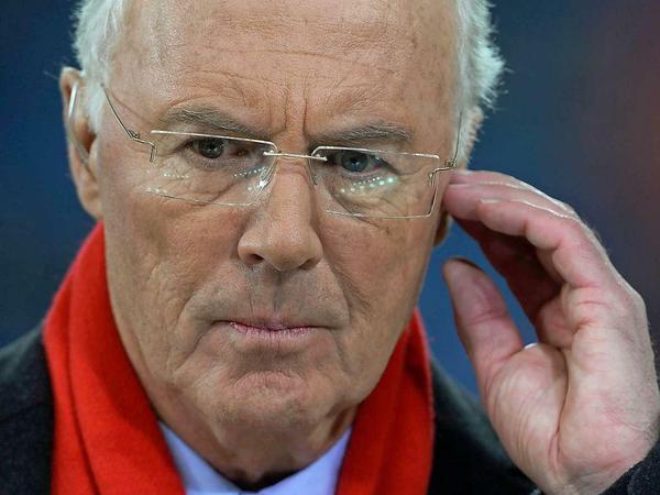 Korruptionsvorwürfe? Kann er nicht verstehen. Lächerlich, sagt Franz Beckenbauer.