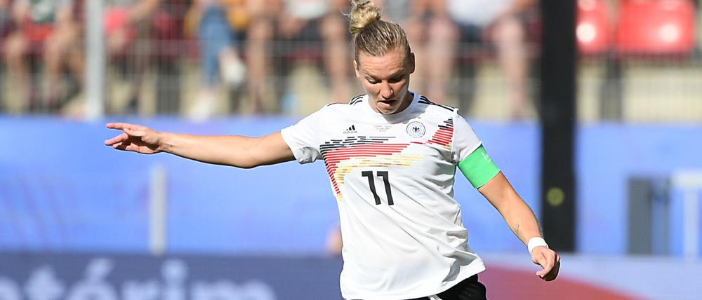 Überragend. Alexandra Popp erzielte drei Tore für die DFB-Frauen.