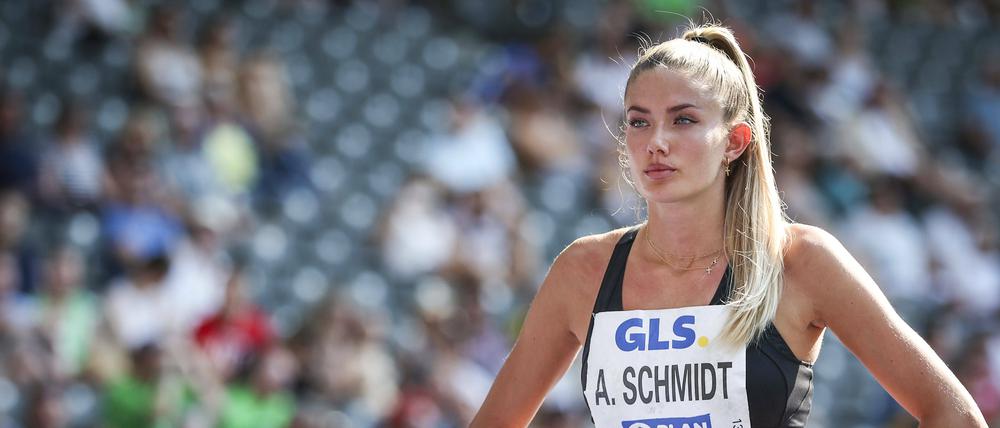 Der 400-Meter-Sprinterin Alica Schmidt folgen mehr als drei Millionen Menschen auf Instagram. Doch die Profisportlerin sehe sich nicht als Influencerin.