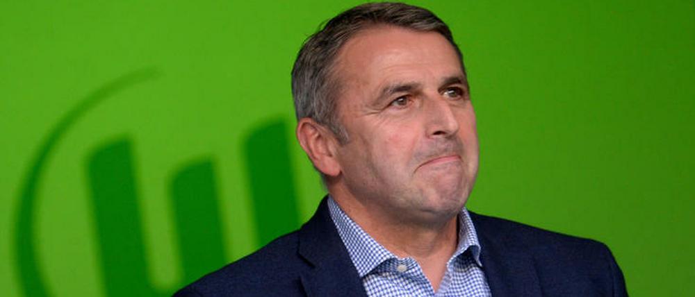 Schmallippig: Wolfsburgs Manager Klaus Allofs.