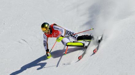 Skirennfahrer Linus Straßer wurde bei den Olympischen Winterspielen in China Siebter.
