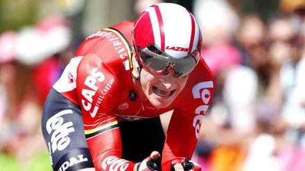André Greipel ist ein besserer Sprinter als Zeitfahrer. Das bewies er auf der 5. Etappe des Giro d'Italia einmal mehr.