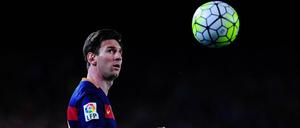 Den Laureus im Blick. Lionel Messi ist für den Sportoscar nominiert.