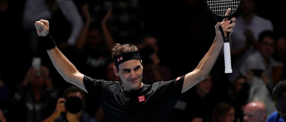 Heldenhaft. Roger Federer steht im Halbfinale.
