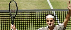 Rekord. Roger Federer hat das Tennisturnier in Halle zum zehnten Mal gewonnen.