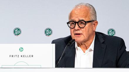Der Chef spricht: Das Wort von DFB-Präsident Fritz Keller hatte auch beim Bundestag Gewicht.