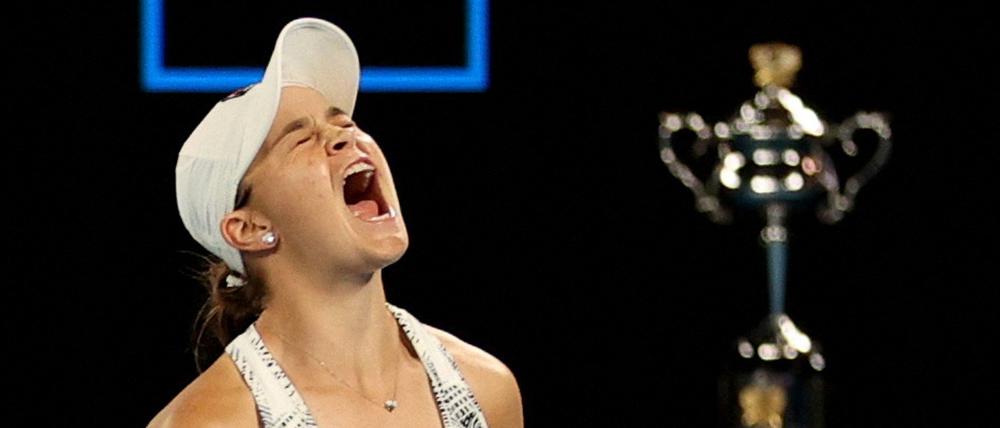 Die Australierin Ashleigh Barty gewinnt zum ersten Mal in ihrer Karriere die Australian Open. Im Finale schlägt sie die US-Amerikanerin Danielle Collins.