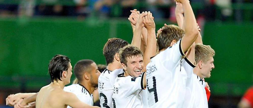 Nicht ihr stärkstes Spiel, trotzdem erfolgreich: Die deutsche Nationalmannschaft holte den sechsten Sieg in Folge.