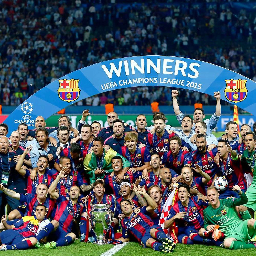 Live-Ticker zum Champions-League-Finale in Berlin Barcelona feiert